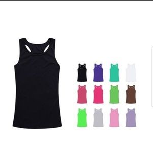 12 pack womens XL ribbed sport yoga tank tops